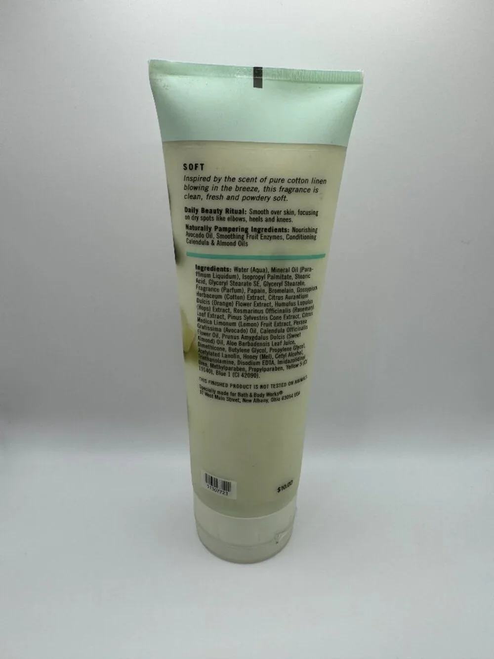 Bath & Body Works COTTON BLOSSOM Body Cream - 8 oz.
